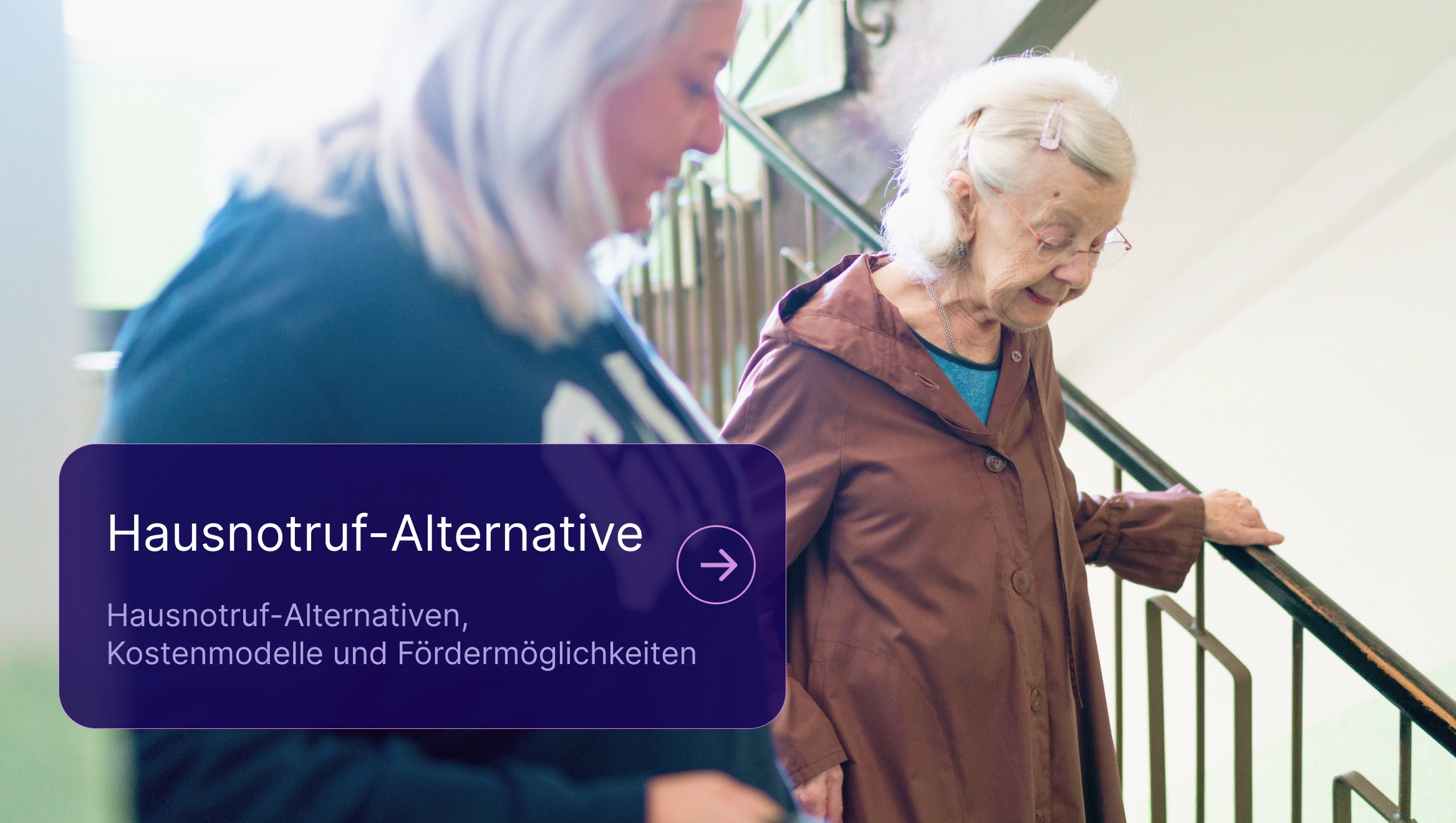 Vergleichen Sie Hausnotruf-Alternativen für Ihre Senioren