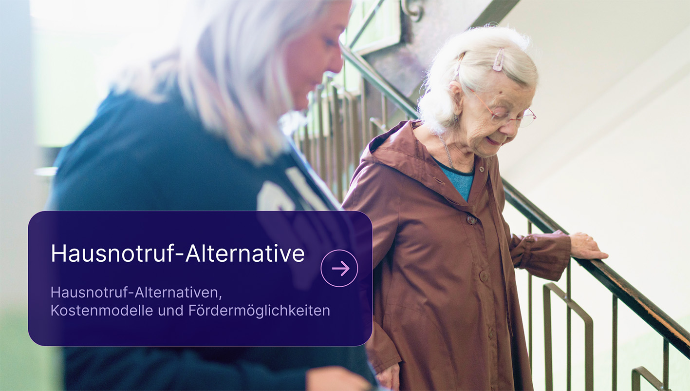 Vergleichen Sie Hausnotruf-Alternativen für Ihre Senioren