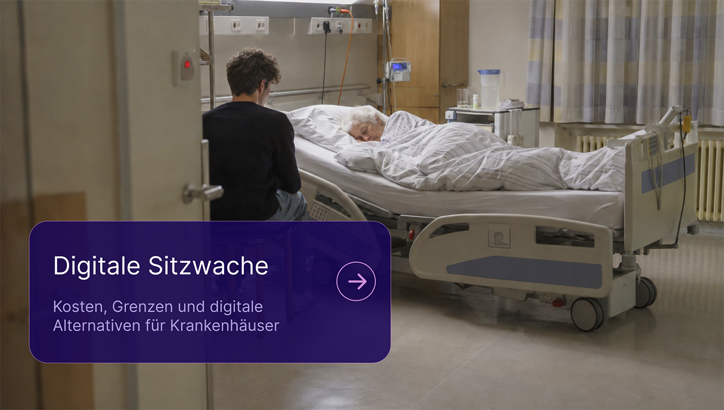 Kosten, Grenzen und digitale Alternativen für Sitzwachen in Krankenhäusern