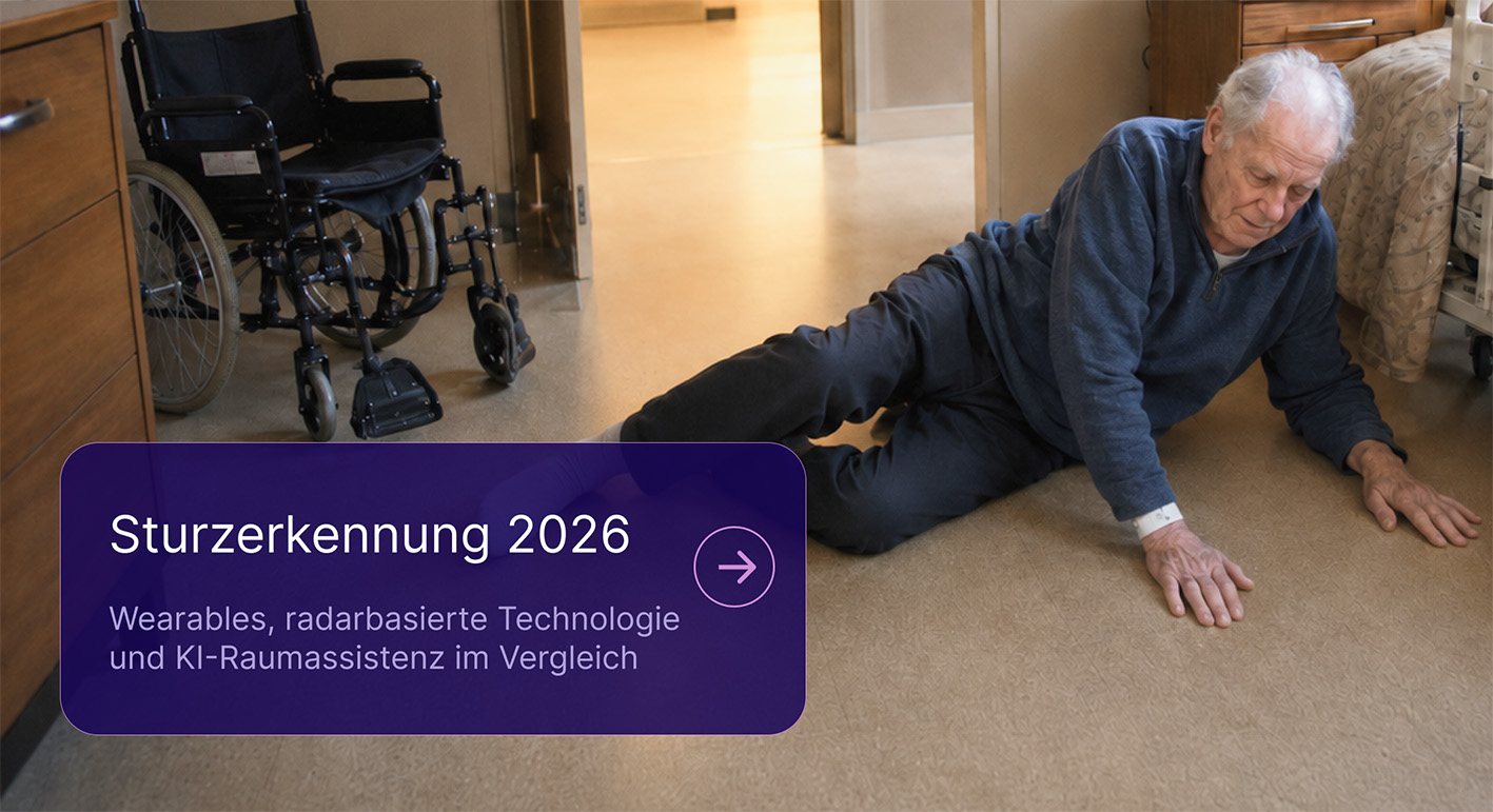 Wearables, radarbasierte Technologie  und KI-Raumassistenz im Vergleich