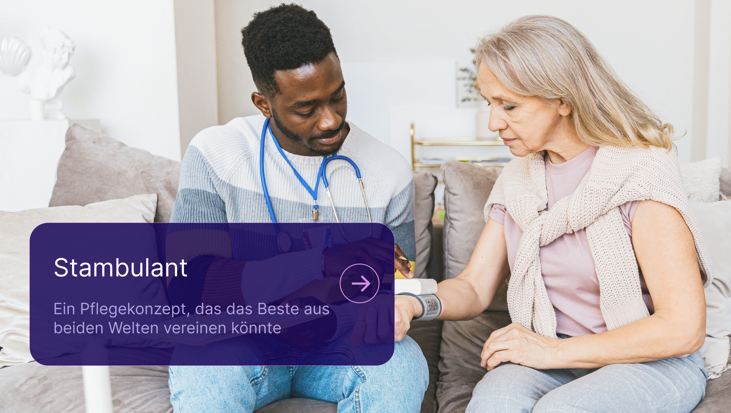 Ein Pflegekonzept, das das Beste aus beiden Welten vereinen soll.