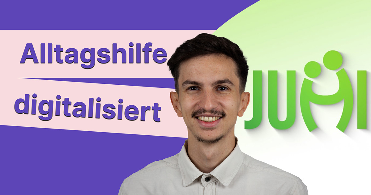 JUHI Gründer im Podcast: Alltagshilfe digitalisieren und nebenbei Politik mitgestalten