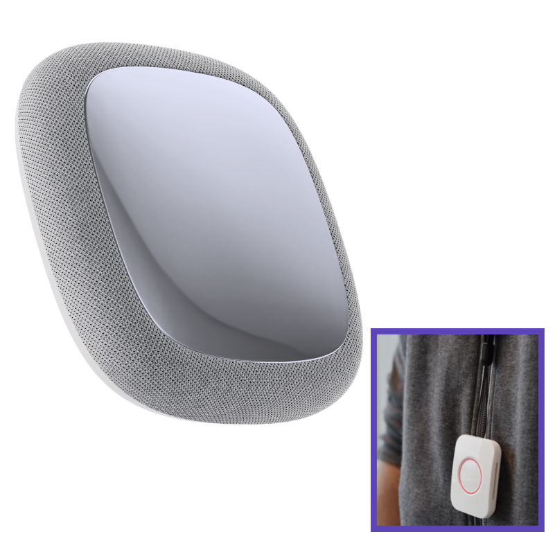 Livy Care Raumsensor+Notfallknopf-1