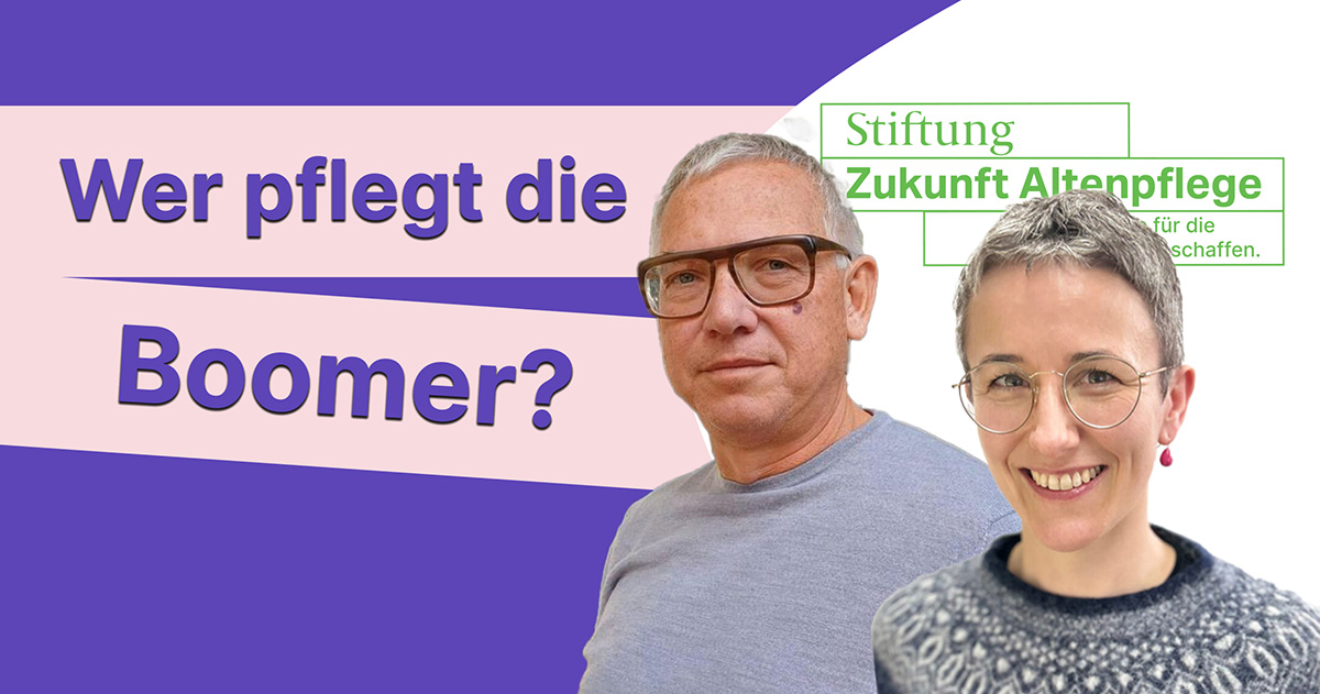 Dr. Sarina Strumpen und Olav Sehlbach über die Gründung der Stiftung Zukunft Altenpflege
