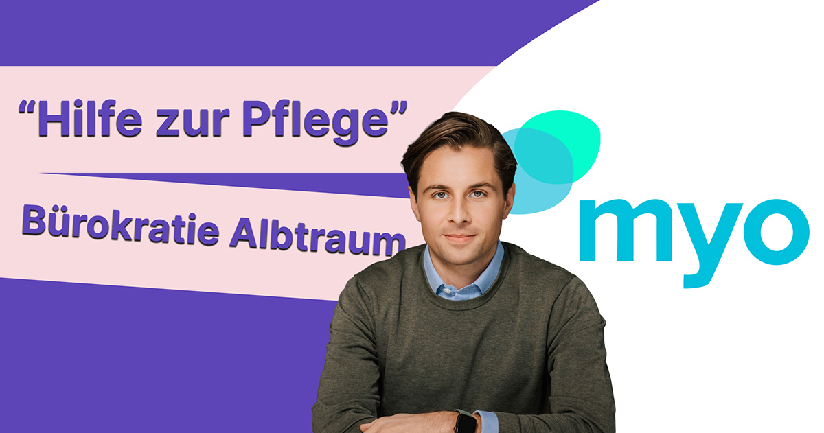 Jasper von myo über den digitaler Gamechanger für Pflegeanträge