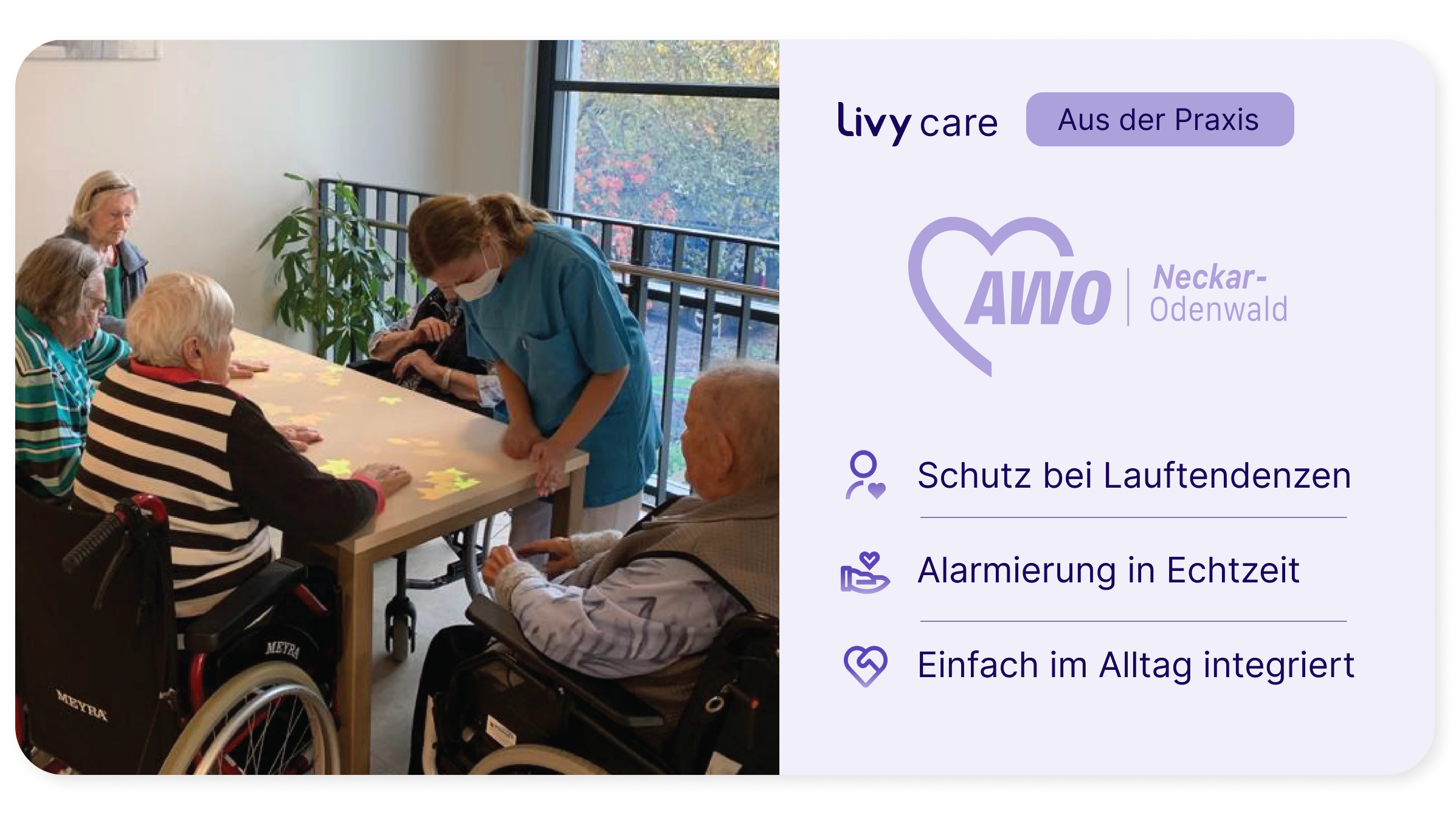 Sicherheit am Bahnübergang: Deshalb setzt die AWO Neckar-Odenwald auf Livy Care