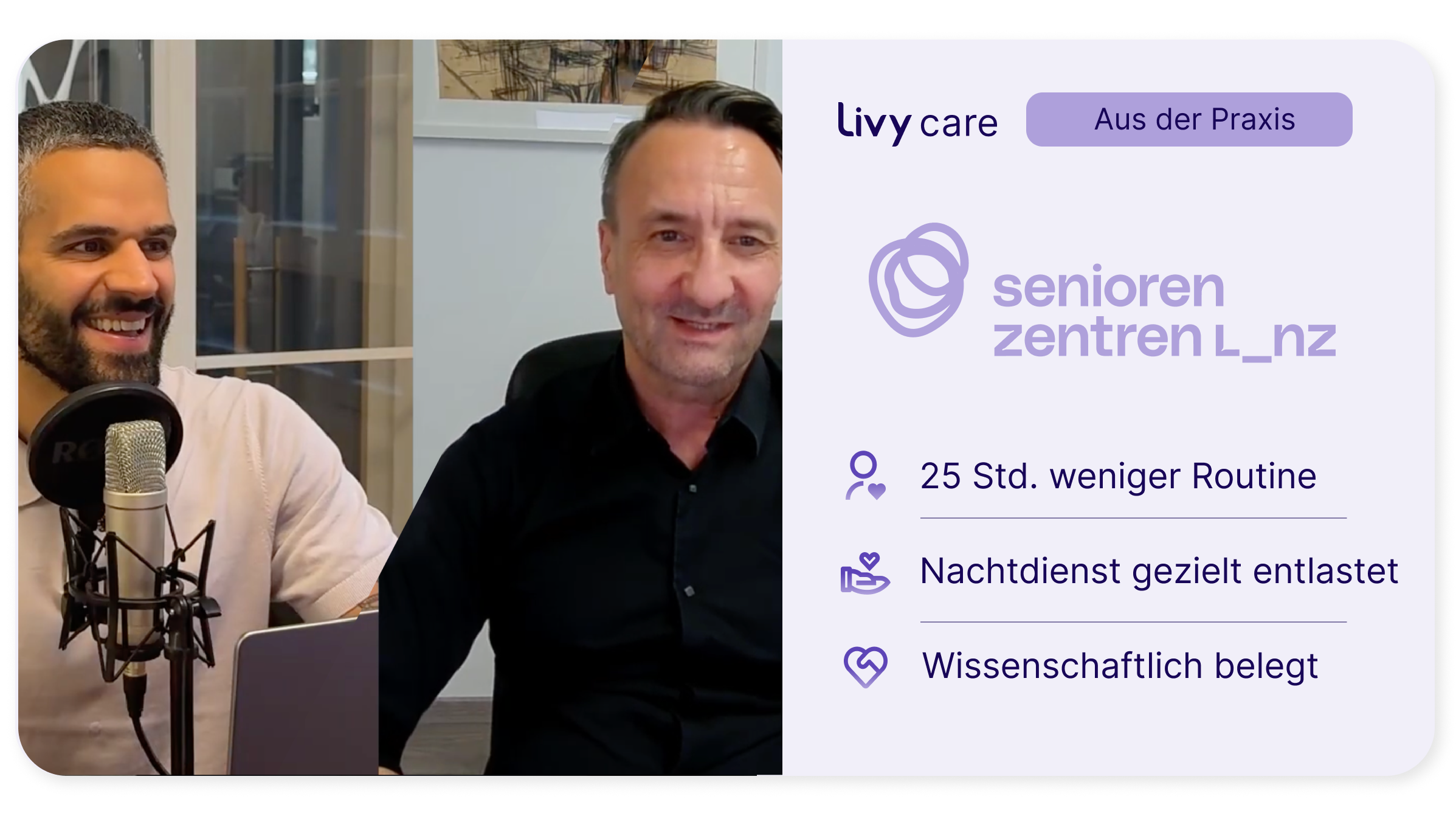 Robert Ritter-Kalisch, Direktor der Seniorenzentren in Linz, über KI-Raumassistenz 